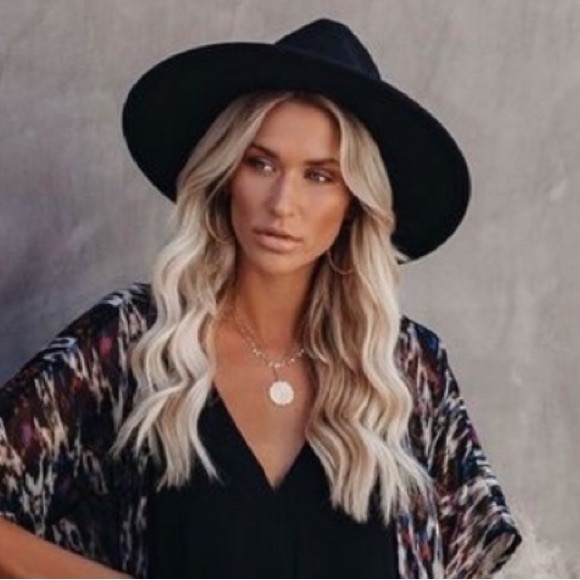 🔥 RESTOCKED! 🔥Western Felted Fedora / Rancher Hat - Picture 11 of 11